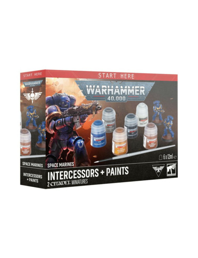 MARINES INTERCESSORS + PEINTURES