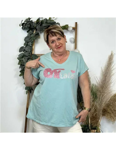 Z159- T-Shirt C’Mélodie (Gt) 🇮🇹 (vert d'eau)