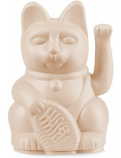 DONKEY Lucky Cat Mini | Ocre – Porte-Bonheur Japonais en Ocre