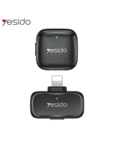 YESIDO Microphone Cravate USB-C & Lightning
