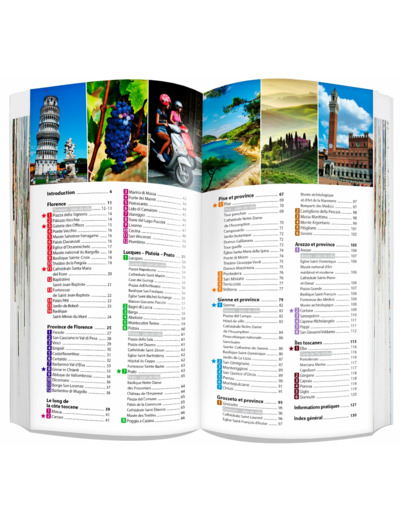 TOSCANE (GUIDE ET CARTE LAMINEE)