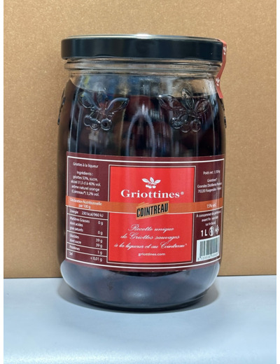 Griottines au cointreau (1L)
