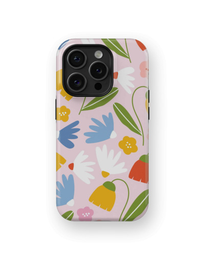 Spring Stems | Coque de téléphone 3D 2en1 Ultra-résistante