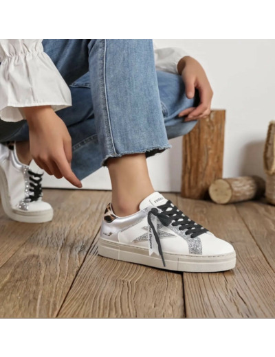 Basket Femme Silver - Tess - Findlay