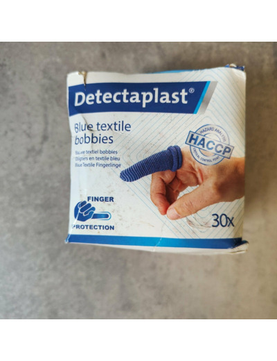 Detectaplast - Doigtiers En Textile Large - 30 Pieces