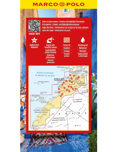 MAROC 1 : 900.000 - MARCO POLO HIGHLIGHTS