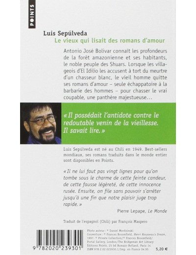 LE VIEUX QUI LISAIT DES ROMANS D'AMOUR