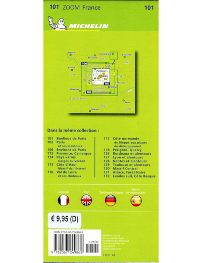 CARTE ZOOM BANLIEUE DE PARIS