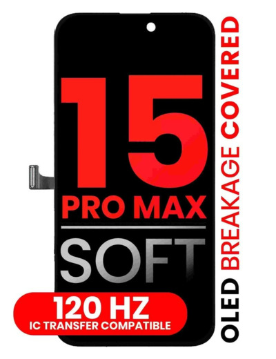 Bloc écran OLED pour iPhone 15 Pro Max - XO7 Soft