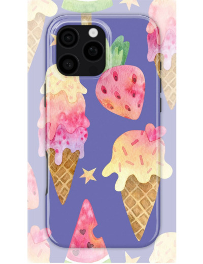 Gelato Dreams | Coque de téléphone 3D 2en1 Ultra-résistante
