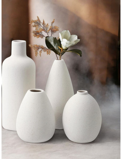 Omtofo Vase Blanc Set