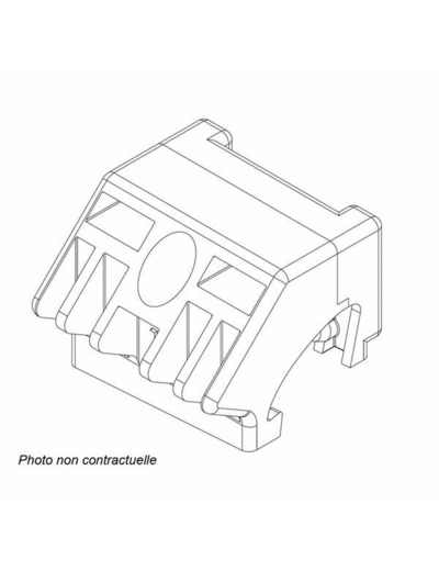 Adaptateur R05 barres prémontées Railing - Feu Vert