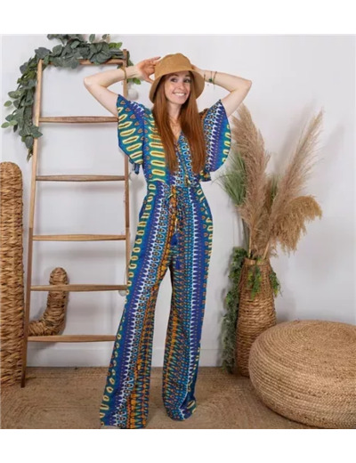K280- Combinaison Isla Bonita (S-Xl) (bleu canard)