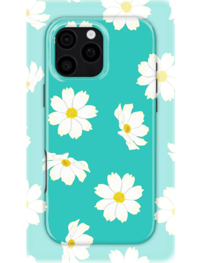 Ocean Petals | Coque de téléphone 3D 2en1 Ultra-résistante