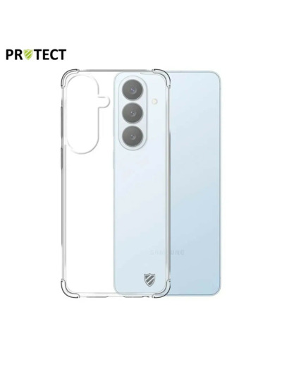 PROTECT Coque Silicone Renforcée Transparente pour Samsung Galaxy S26 / S26 Plus / 26 Ultra