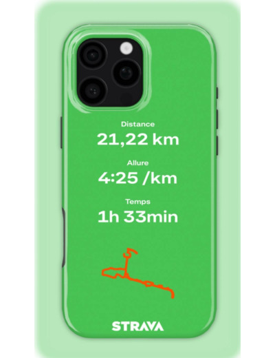 Mon Run Strava - Vert | Coque 3D 2en1 Ultra-résistante