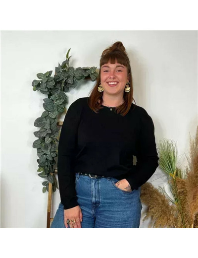 Y253- Tricotonic Col rond, Les T44 & 48 (noir)