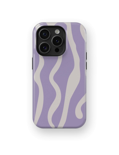 Lavender Waves | Coque de téléphone 3D 2en1 Ultra-résistante