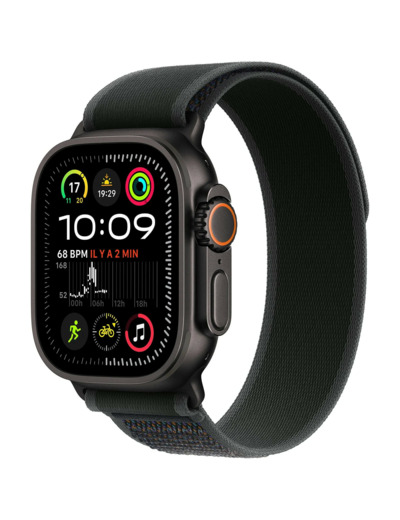 APPLE Watch Ultra 2 49mm boitier titane noir GPS + Cellular - Neuf