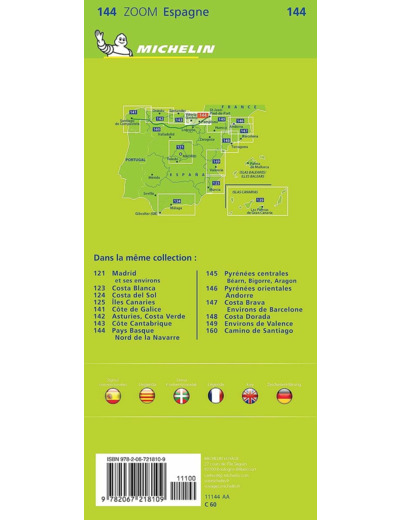 CARTE ZOOM PAYS BASQUE - NORD DE LA NAVARRE