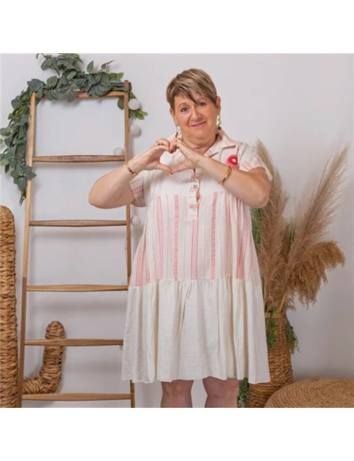 K285- Robe Bohême (Tu) 🇮🇹 (beige)