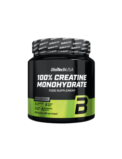 BIOTECH 100% CREATINE MONOHYDRATE 300G