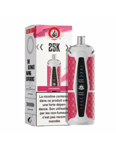 Puff Chicha - Strawberry - 25K Starbuzz