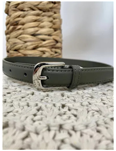 V696- Ceinture sécable Très Fine 1.8cm (kaki)