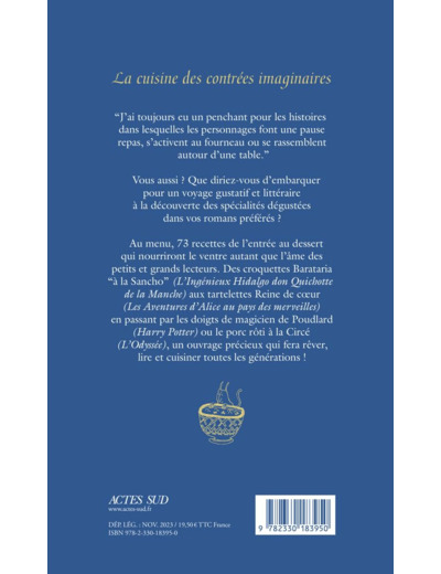 LA CUISINE DES CONTREES IMAGINAIRES