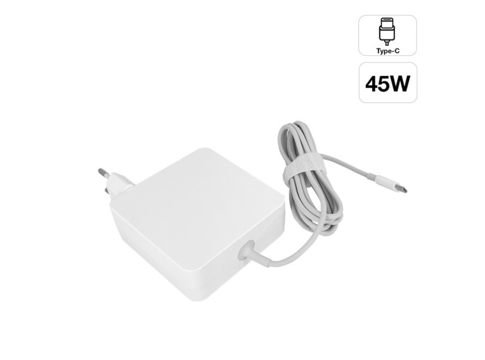 Chargeur Compatible Macbook connectique Type-C - puissance 45W