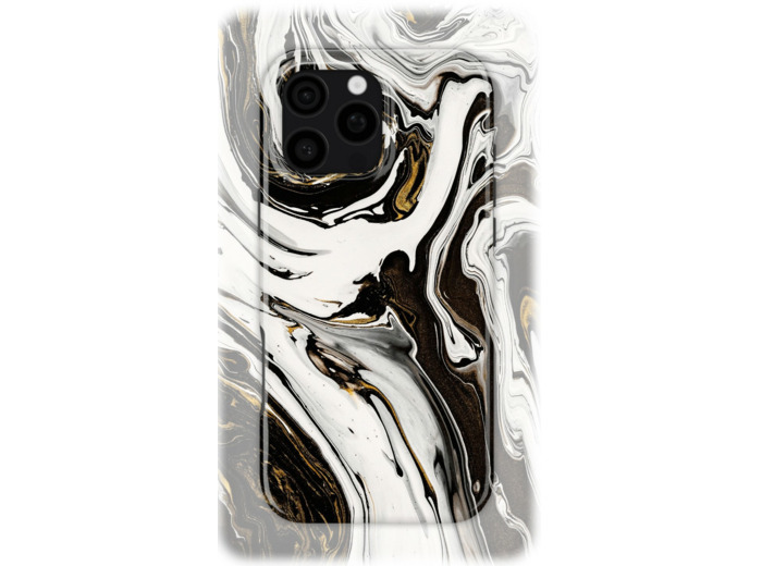 Chic Marbling | Coque de téléphone 3D 2en1 Ultra-résistante