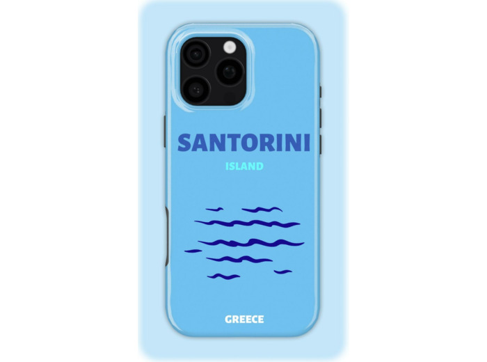 Santorini Case | Coque de téléphone 3D 2en1 Ultra-résistante