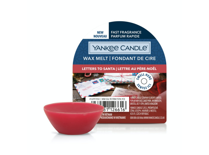 Fondant de cire - LETTRE AU PERE NOEL