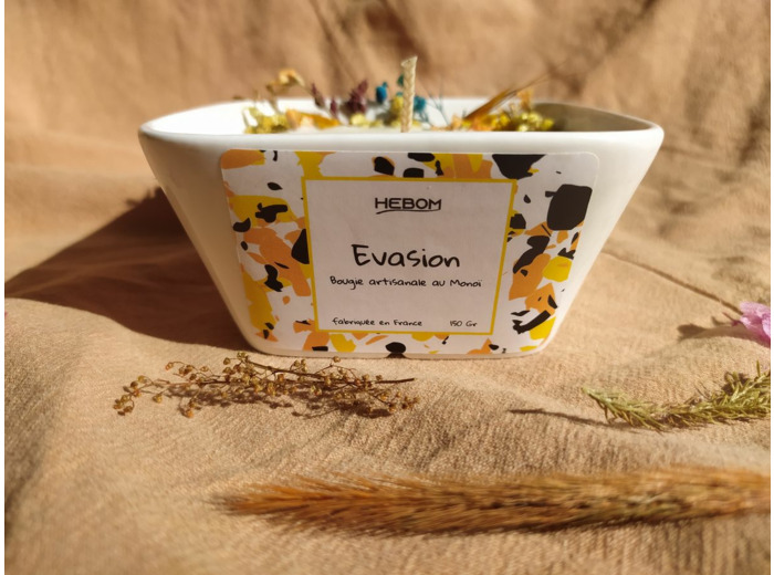 Bougie évasion Monoï