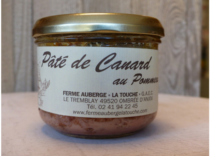 Pâté de canard au pommeau (190g)