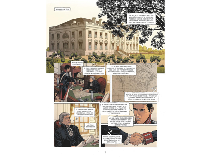 LEWIS & CLARK - A LA DECOUVERTE DE L'OUEST