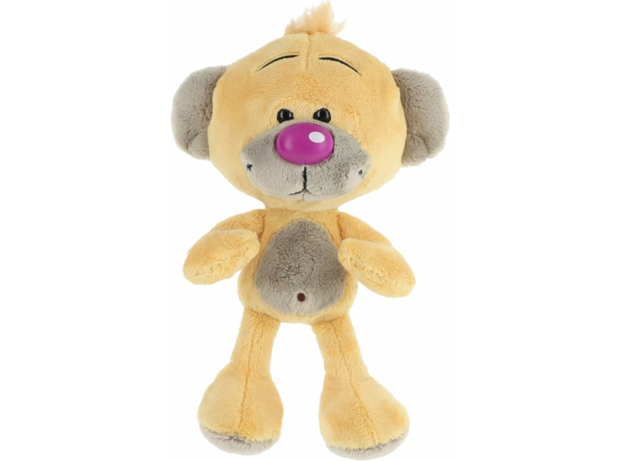 Diddl Peluche Pimboli jaune 20cm - Doudou Ours Vintage