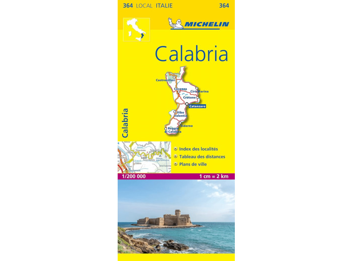 CARTE DEPARTEMENTALE CALABRIA