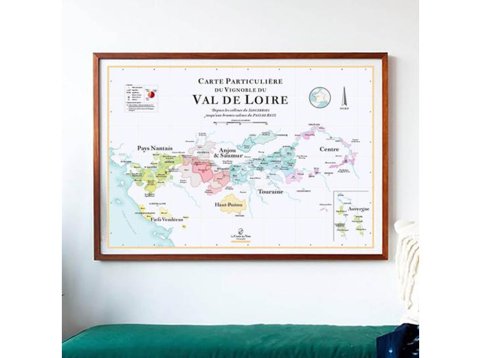 Affiche Les Vins du Val de Loire