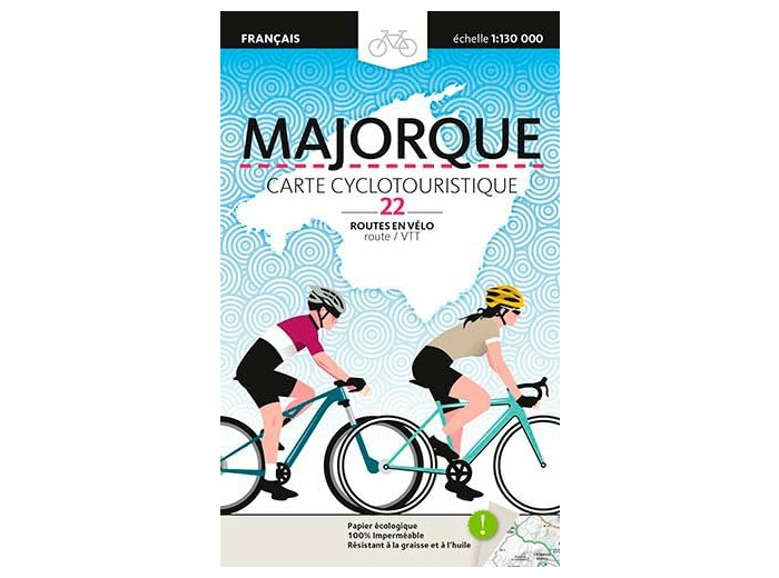 MAJORQUE, CARTE CYCLOTOURISTIQUE
