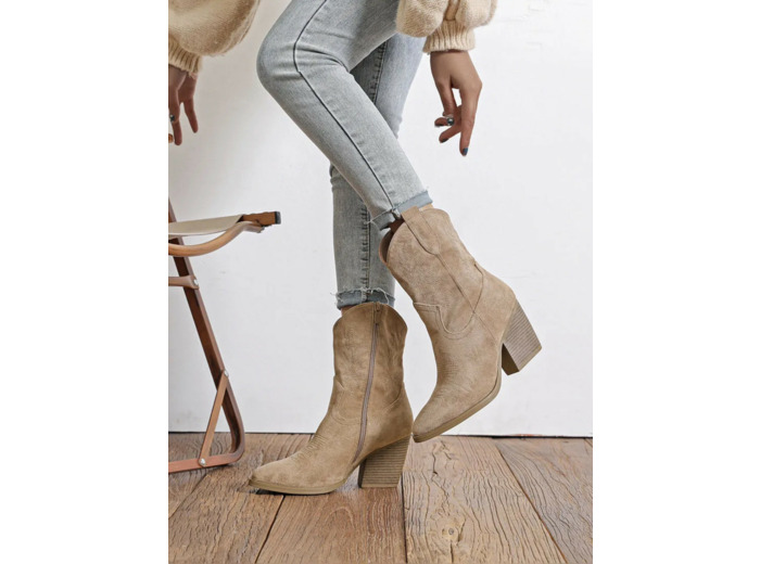 Bottines nubuck Taupe - Catalina - Findlay