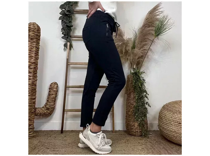 L756- Jogg 2 poches zippées 🇮🇹 (marine)