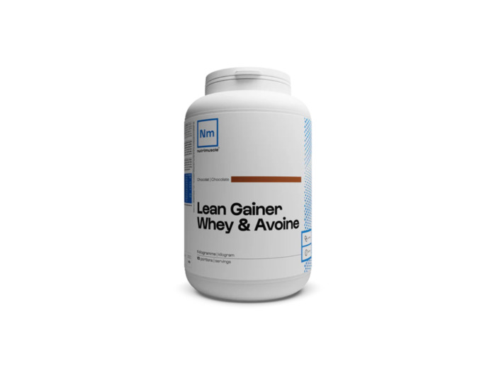 NUTRIMUSCLE LEAN GAINER WHEY ET AVOINE
