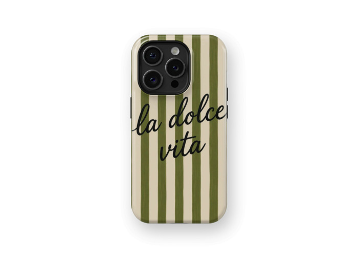 Dolce Verde | Coque de téléphone 3D 2en1 Ultra-résistante