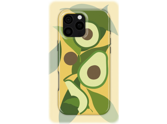 Avocado Garden | Coque de téléphone 3D 2en1 Ultra-résistante