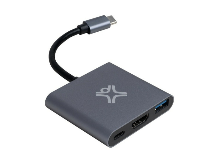 XTREMEMAC - Hub USB-C 3 ports (HDMI+USB-A+USB-C) Power Delivery