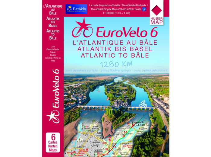 EUROVELO 6 (LOT DE 6 CARTES SOUS BLISTER)