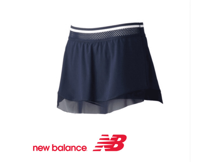 NEW BALANCE SKORT Tournament Bleu Marine