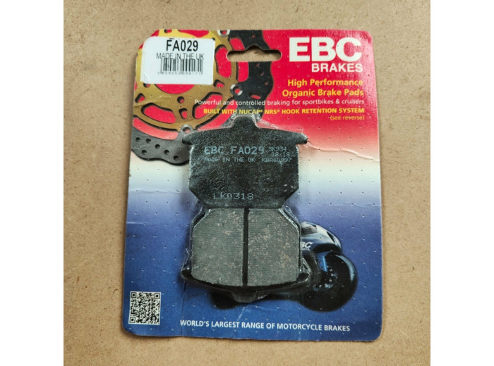 EBC - Plaquettes de frein Organiques Standard - FA029