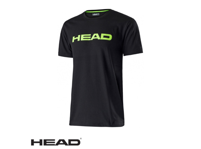 HEAD TRANSITION Men IVAN T-SHIRT Black / Green